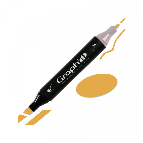 photo-Marqueur - GRAPH'IT - Cappuccino - 3125 - Deux pointes - Dessin - Illustration
