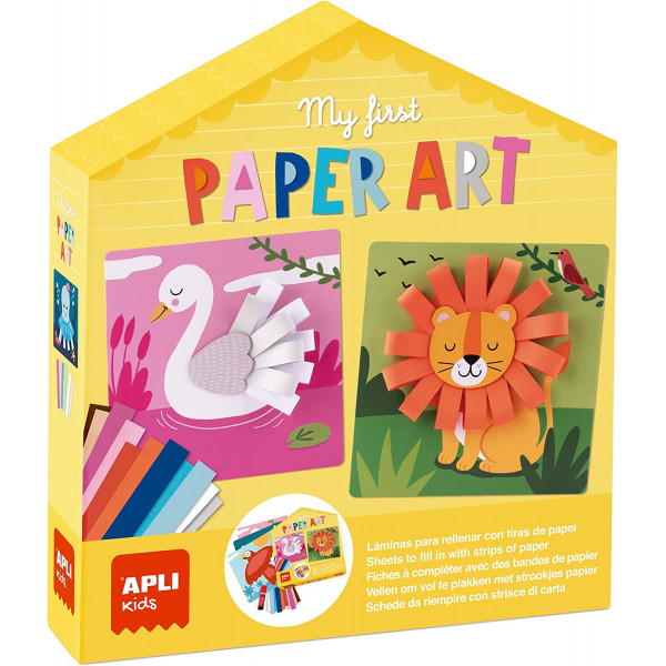 photo-Boîte d'activités créatives - Enfant - Paper Art - Apli Kids