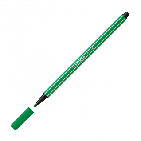 Feutre de dessin STABILO Pen 68 - pointe moyenne - Vert 36