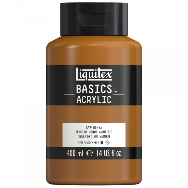 photo-Peinture Acrylique en bidon sienne naturelle 400ml - Liquitex Basics