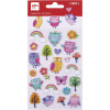 photo-Gommettes - Stickers - Animaux - Hiboux - 23 pièces - Apli Kids
