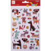 Gommettes - Stickers - Animaux - Chiens - 35 pièces - Apli Kids