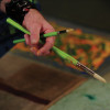 Pinceau - Usé bombé - Acrylique - Liquitex - Brosse Free Style Plate - N°2