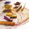 Carrés couleur - Pastels - Boîte de 12 carrés - Conté à Paris - Couleurs paysage