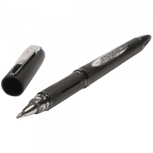 Stylo encre gel noir pointe moyenne Jetstream SX-210 Uniball