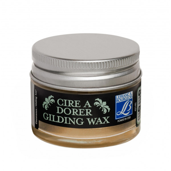 photo-Cire à dorer - Or riche - Lefranc Bourgeois - Pot de 30ml