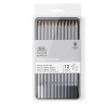 12 crayons graphite - Beaux-Arts - Winsor et Newton - Studio Collection