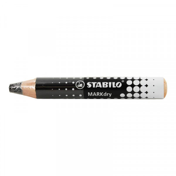 PHOTO-Crayon marqueur STABILO MARKdry - Noir