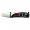 photo-Marqueur craie Uni chalk marker Uni Ball pointe extra large blanc