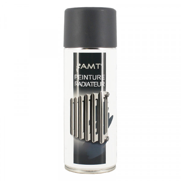 photo-Bombe de peinture - Ardoise gris mat - Pour radiateur - Décoration - 330ml - AMT
