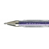 photo-Stylo - Encre gel pailletée - Violet - Pointe 1mm - UniBall - Signo