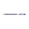 Stylo - Encre gel pailletée - Violet - Pointe 1mm - UniBall - Signo