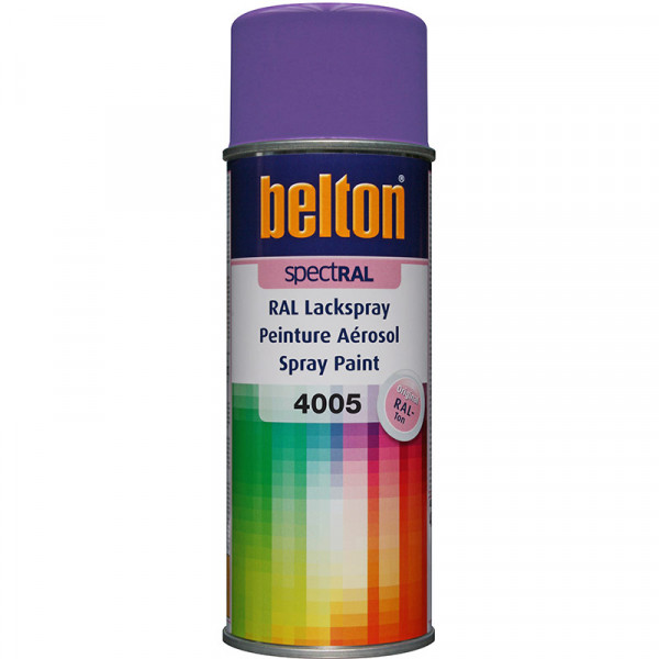 photo-Bombe de peinture Belton Spectral RAL4005 Lilas Bleu 400ml
