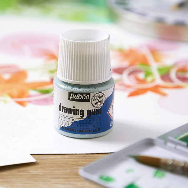 Flacon - Drawing gum - Liquide de masquage - 45ml - Pébéo