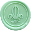 6 bâtons de cire à cacheter pour pistolet à cire - Vert menthe - Herbin