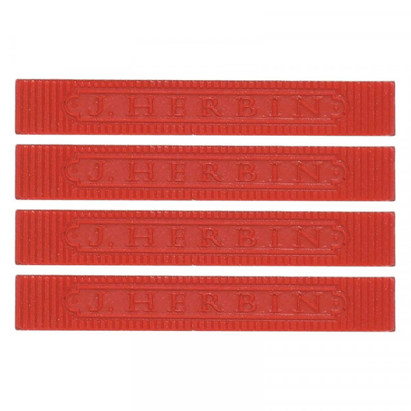 photo-4 bâtons de cire - Rouge - Sceau en cire - Invitation courrier faire-part - Herbin