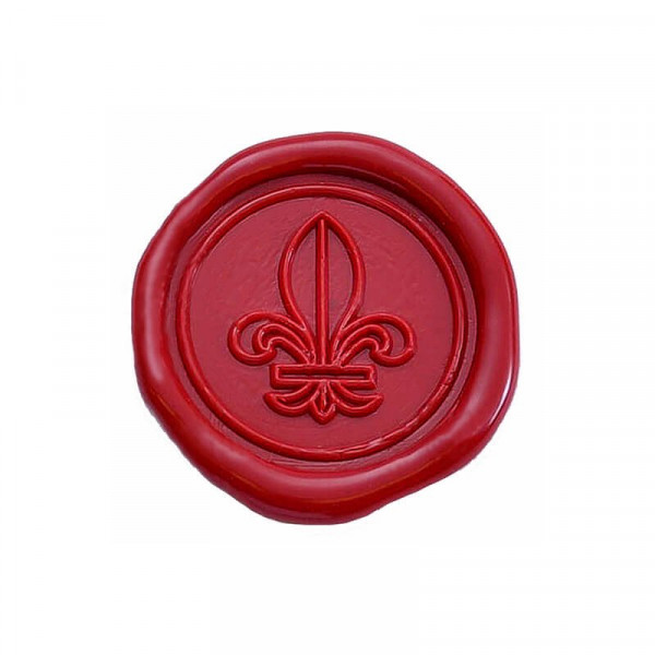 4 bâtons de cire souple - Rouge - Sceau en cire - Invitation courrier faire-part - Herbin