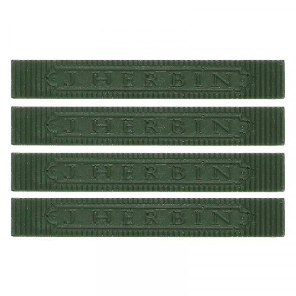 photo-4 bâtons de cire souple - Vert foncé - Sceau en cire - Invitation courrier faire-part - Herbin