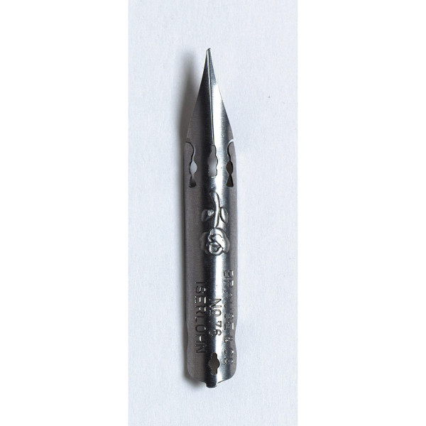 3 plumes d'écriture - Pour porte-plume - Métal - Calligraphie - Brause