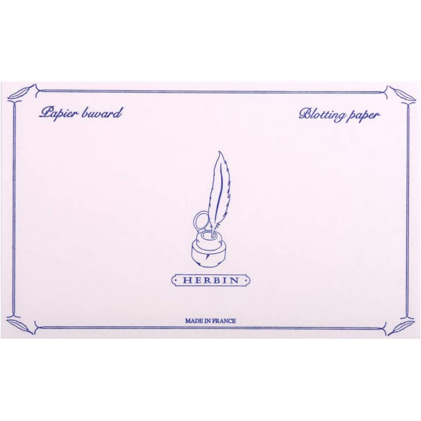 photo-Papier buvard - Rose - 10 feuilles - 12x16 cm - 240g - Herbin