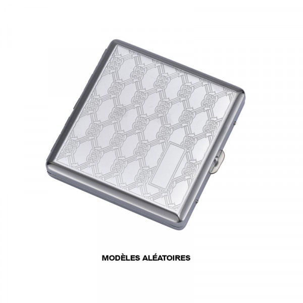 Etui à cigarettes en métal Champ - Plusieurs motifs