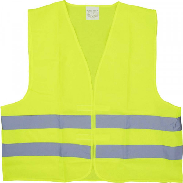 photo-Gilet jaune - Gilet de sécurité - 2 bandes réfléchissantes - Taille XL - Viso