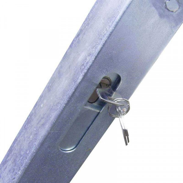 Barrière de parking - Arceau de parking - Avec fermeture à clés - Viso