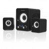 Enceintes pour ordinateur - 6W RMS - 2.1 - Noir - SoundPhonic - Advance