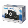Enceintes pour ordinateur - 6W RMS - 2.1 - Noir - SoundPhonic - Advance
