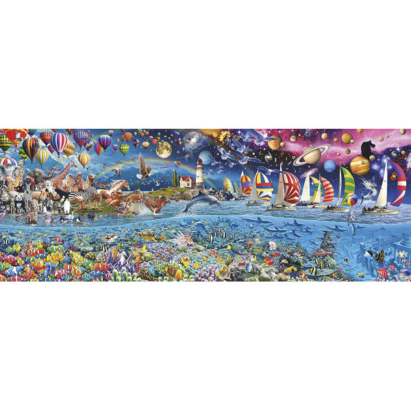 Puzzle - 24000 pièces - Grand modèle - La vie - Animaux - Mer - Nature - Educa