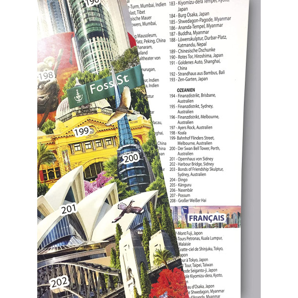 Puzzle - 42000 pièces - XXL - Le tour du monde - Educa