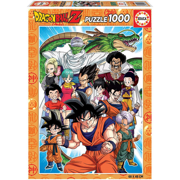 photo-Puzzle - 1000 pièces - Dragon Ball Z - Manga - Educa