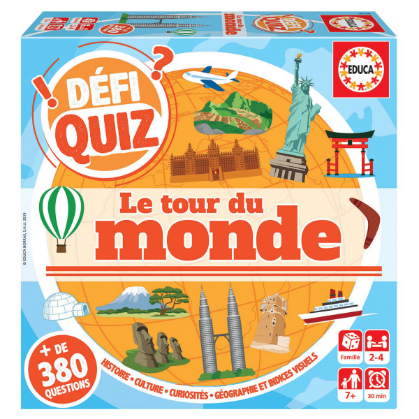 Jeu De Société Clementoni Galileo Kids – Le Grand Quiz, 7800 Questions, Pour Enfants à Partir De 7 Ans Et Famille