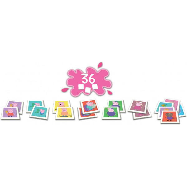 Jeu éducatif - Peppa Pig - Jeu de mémoire - Dès 3 ans - Educa