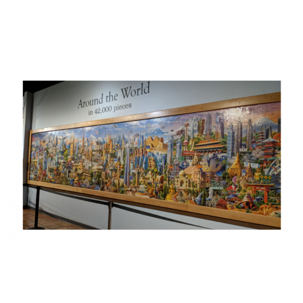 Puzzle - 42000 pièces - XXL - Le tour du monde - Educa