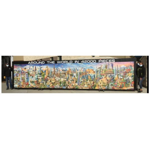 Puzzle - 42000 pièces - XXL - Le tour du monde - Educa