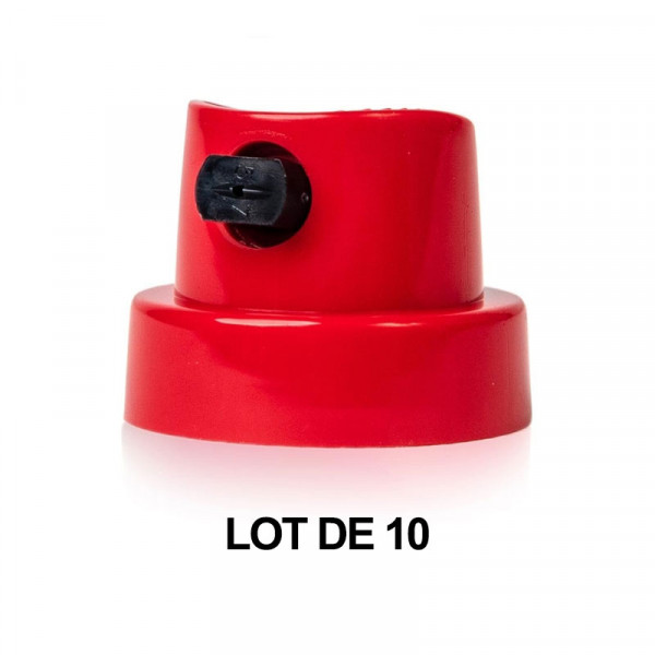 photo-10 caps - Valve - Pour bombe de peinture - Fat cap transversal - Pour tracé large - Débit fort
