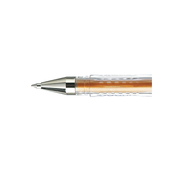Stylo encre gel bronze pointe moyenne 0,7mm UniBall Signo