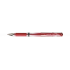 photo-Stylo roller Uni-Ball Signo Broad Rouge métallisé