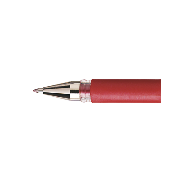 Stylo roller Uni-Ball Signo Broad Rouge métallisé