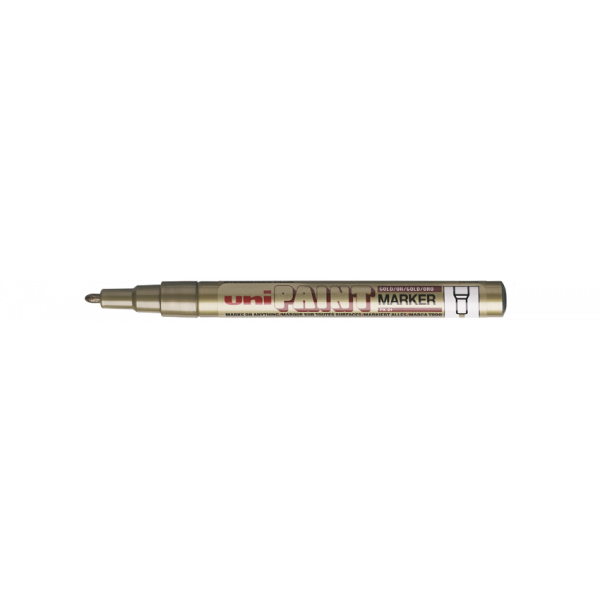 Marqueur huile créatif Uni Ball Paint Marker PX-203 pointe fine or