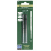 photo-Recharges pour stylo gel - Montblanc - Noir - Pointe moyenne - Lot de 2 recharges