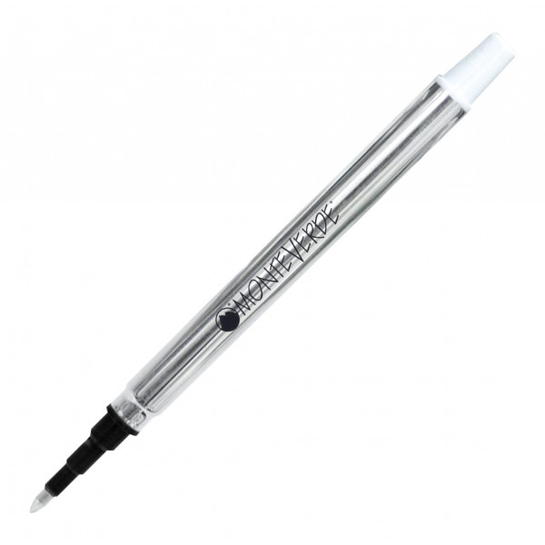 photo-Recharges pour stylo roller - Shaeffer - Noir - Pointe fine - Lot de 2 recharges