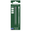 photo-Recharges pour stylo bille - Dupont - Bleu - Pointe moyenne - Lot de 2 recharges