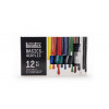 photo-Peinture acrylique - Liquitex - Basics Acrylic - Coffret 12 tubes de 22ml - Assortiment