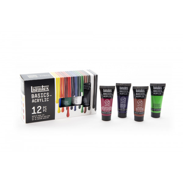 HIMI Kit de Peinture Gouache 18 Couleurs Vibrantes Peintures Non Toxiques Design Gobelet Gelée avec Palette Portable pour Artistes Professionnels Enfants, Pigment Riche, 30ml/tasse