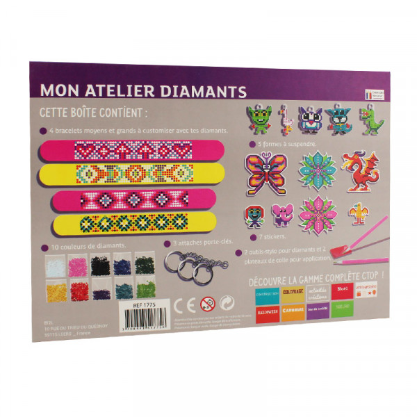 Lot De 4 Bijoux Et Accessoires Pour Création De Bijoux - Occasion - Idéal DIY