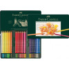 Crayons de couleur - Polychromos - Faber-Castell - Boîte métal 60 pièces