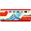 photo-Peinture gouache - 8 pastilles de peinture - Carand'Ache Studio - Pinceau inclus