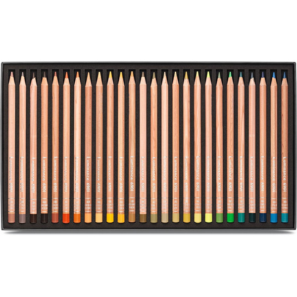 Boite de 76 crayons de couleur Luminance 6901 Caran d'Ache